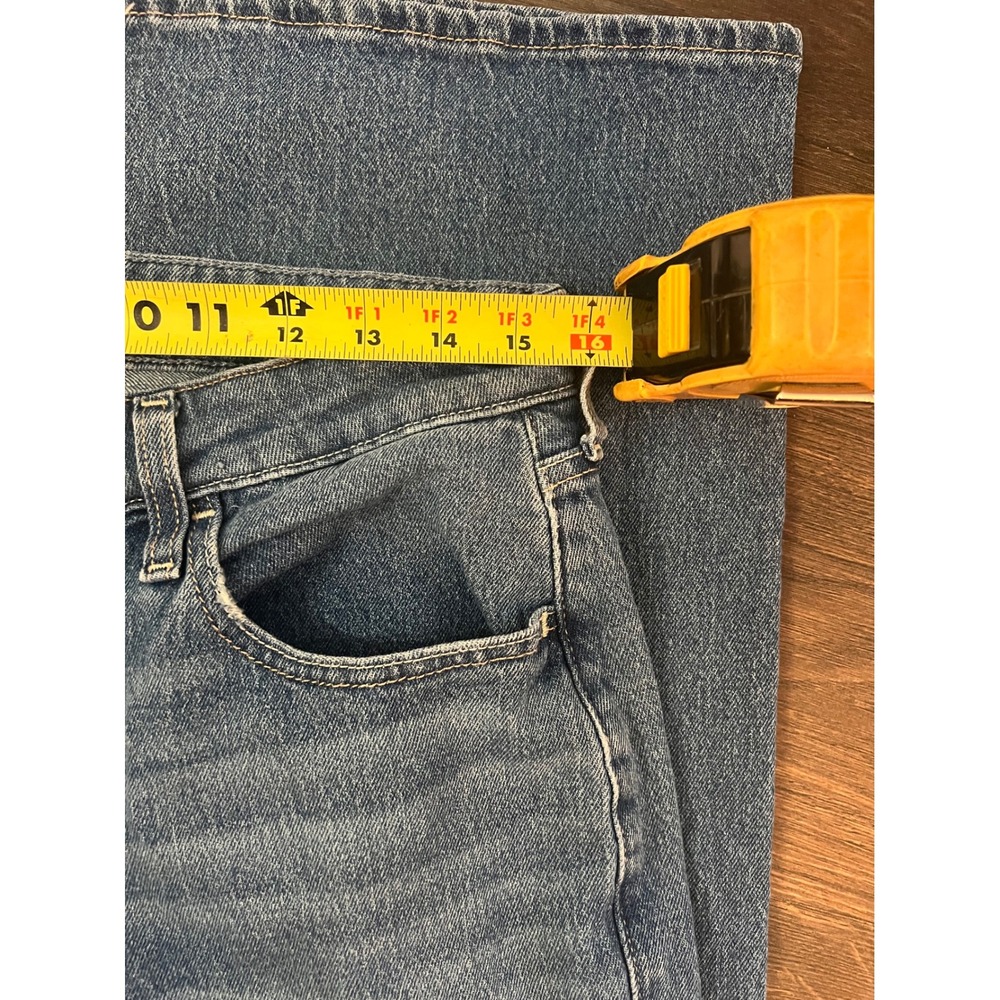 Hollister Low-Rise Baggy Jeans Medium Wash Vintage Stretch Wide Leg 4R W27 29L - Picture 5 of 6